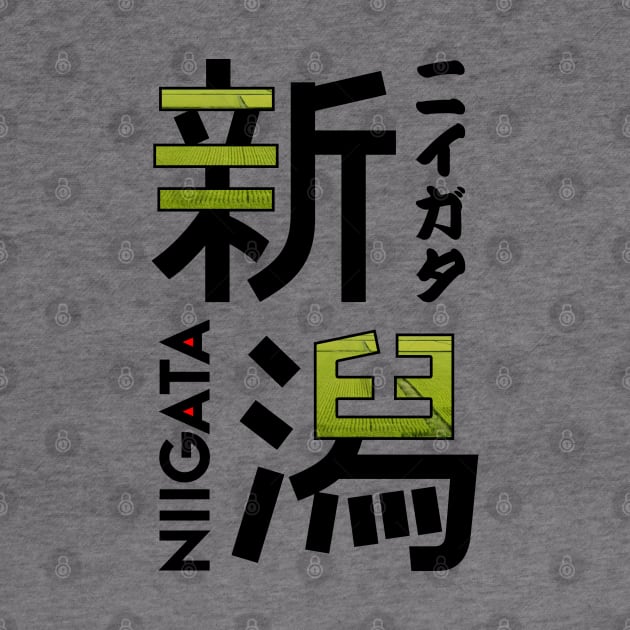 Japan Niigata Kanji by Takeda_Art